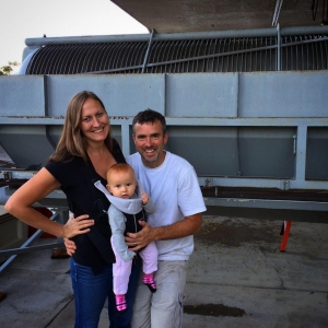 Erica, Ken, and little one